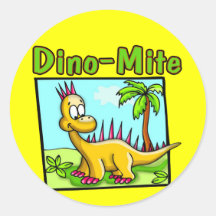 Kids Dinosaur T-shirts and Kids Dinosaur Gifts Sticker
