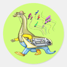 Kids Dinosaur T-shirts and Kids Dinosaur Gifts Sticker
