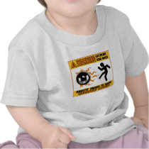 Kids DUBSTEP Warning Extreme Bass t shirt