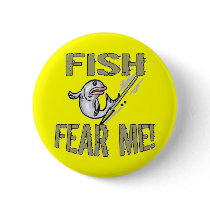 Kids Fishing T Shirts and Kids Fishing Gifts Button