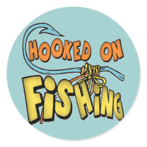 Kids Fishing T Shirts and Kids Fishing Gifts Sticker