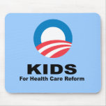 Kids for health care reform mousepad