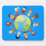Kids for world peace mousepads