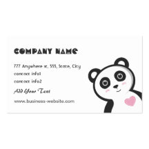 Kids Gift Shop Business Card