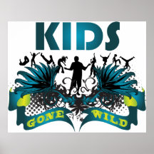 Kids Gone Wild Poster