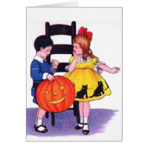 Kids Halloween Greeting Cards