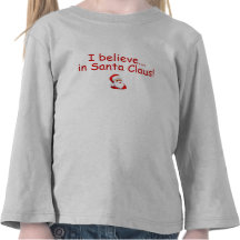 Kids "I believe...in Santa Claus!" Sweatshirt