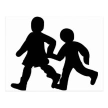 kids icon postcards