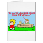 kids, lemonade, casablanca cards