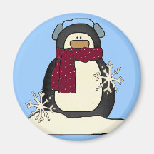 Kids Penguin T Shirts and Gifts Magnets