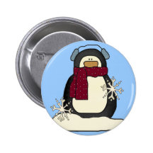 Kids Penguin T Shirts and Gifts Pin