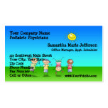 Kids Playing Outdoors on a Sunny Day Appointment Business Cards