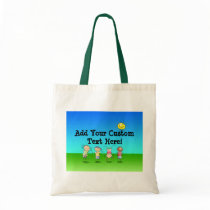 Kids Playing Outdoors on a Sunny Day Bag