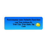 Kids Playing Outdoors on a Sunny Day labels
