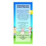 Kids Playing Outdoors on a Sunny Day rack cards