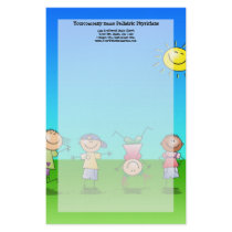 Kids Playing Outdoors on a Sunny Day