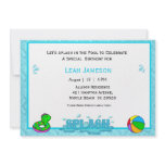 Kids Pool Party Invitations