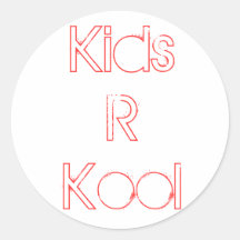 Kids R Kool Sticker