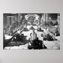 Kids Racing in Miniature Cars Posters