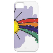 kids rainbow design iPhone 5 covers