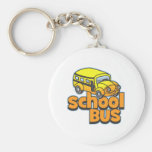 Kids School Bus Key Chains