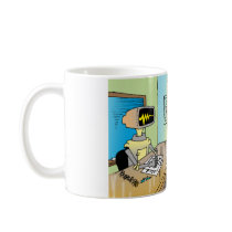 Kids see robot teacher in computer class mugs