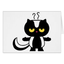 Kids Skunk T Shirts and Gifts Greeting Card
