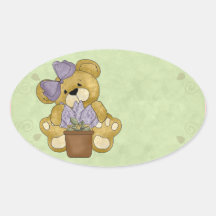 Kids Teddy Bear Stickers