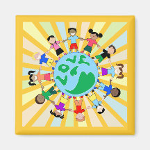KidsLoveGlobe Fridge Magnets