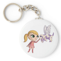 Kiki and Sugarplum Keychain