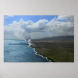 kilauea crater big island volcano lava posters