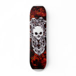 Kiler Skull and  Bulletholes Skateboard