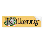 Kilkenny Bumper Sticker bumper stickers