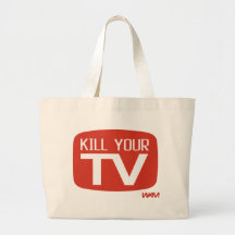 KILL YOUR TV TOTE BAGS
