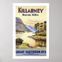 Killarney, Heaven's Reflex Print