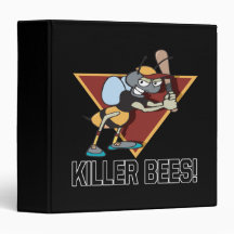Killer Bees Vinyl Binders