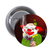 Killer Clown Button