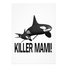 Killer Mami Personalized Invitation