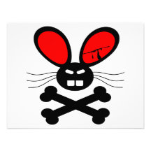Killer Rabbit Cartoon Announcement