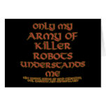 Killer Robot Joke Cards