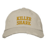 Killer Shark Embroidered Hat
