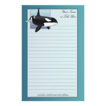 Killer Whale Stationery