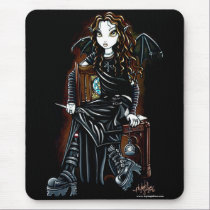 Killing Time Gothic Faerie Mousepad mousepads