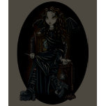 Killing Time Gothic Faery Brown Babydoll Tee t-shirts