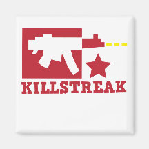 KILLSTREAK machine gun Magnets