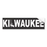 Kilwaukee Elefent Industries Sticker Bumper Sticker