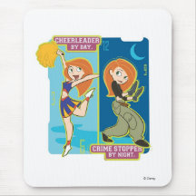 Kim Crimestopper possible par nuit Disney Tapis De Souris