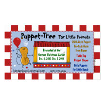 Kim & Jerry Peanut Business Card