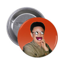 Kim Jong-il Awesome Face Button