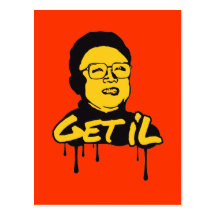 Kim Jong Il - Get's Il Postkarten